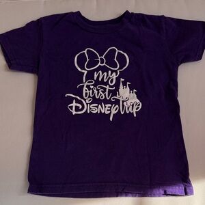 3T Disney girls short sleeve shirt